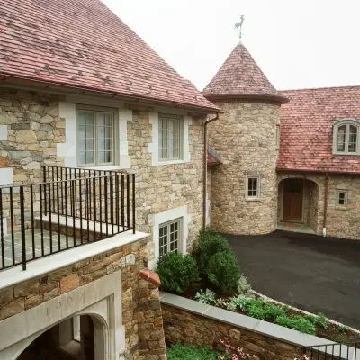 Provence-Inspired Residence — Design-Build Services project by E. B. Mahoney Builders, Inc.