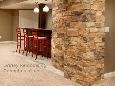 Basement Renovation in Galena, Ohio by Griffey Remodeling