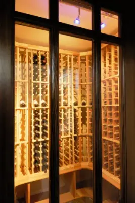 Concealed Wine Cellar Getaway — Design-Build Services project by Morse Custom Homes And Remodeling