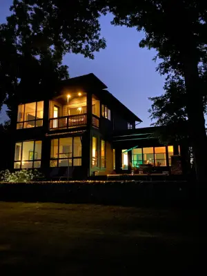 Contemporary Lake House Renovation in West Bloomfield Township — Design-Build Services project by Balbes Custom Builders