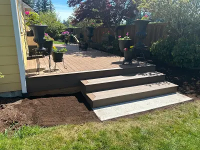 New TimberTech Espresso Deck — Design-Build Services project by DnA Build & Design LLC