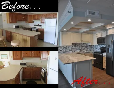 La Mirage, "PRE" and "POST" — Design-Build Services project by McCarthy And Son Contracting Co., Ocean City, Md.
