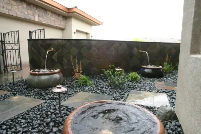 Las Sendas Entrance — Design-Build Services project by Red Rock Design-Build And Red Rock Pools And Spas