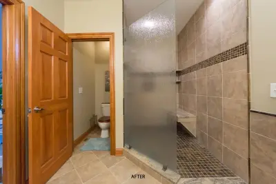 Lewis Center, Ohio - Primary Bathroom Remodel — Design-Build Services project by NJW Renovations Unlimited