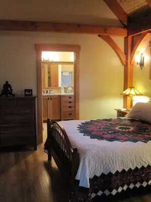 Timber Frame Mountain Retreat with Scenic Views — Design-Build Services project by Living Stone Design + Build