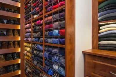 Bloomfield Hills, MI Custom Closet Design — Design-Build Services project by MainStreet Design Build