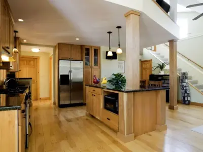 Wooden Kitchen Design — Design-Build Services project by Peregrine Design Build
