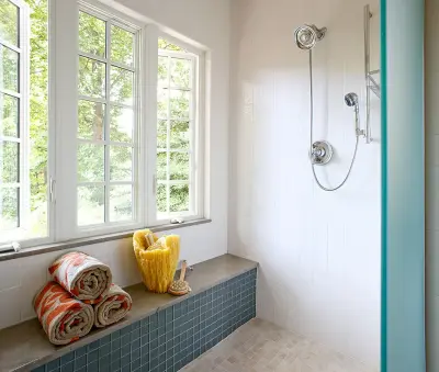 Updated Master Bathroom Suite — Design-Build Services project by Wentworth