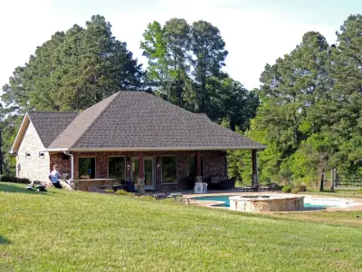 Swimming Pool Cottage — Design-Build Services project by Anthony Builders