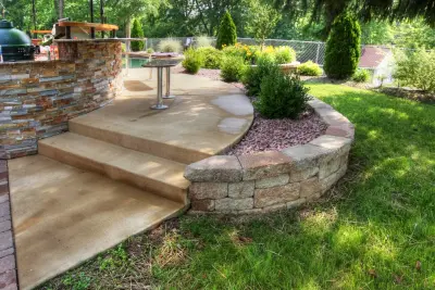 Poolside Outdoor Kitchen in Festus, MO — Design-Build Services project by Mosby Building Arts