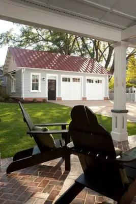 Historic Home Porch and Garage Expansion in Wilmington, NC — Design-Build Services project by Balding Design Build