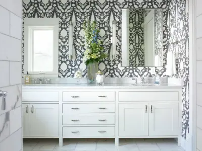 Urban Elegance Bathroom — Design-Build Services project by Mi-Kin Creations, Inc.