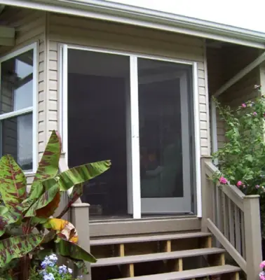 Pull-Down Screen Doors — Design-Build Services project by Heartlands Building Company
