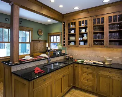 Arts & Crafts Kitchen in Royal Oak, MI — Design-Build Services project by MainStreet Design Build