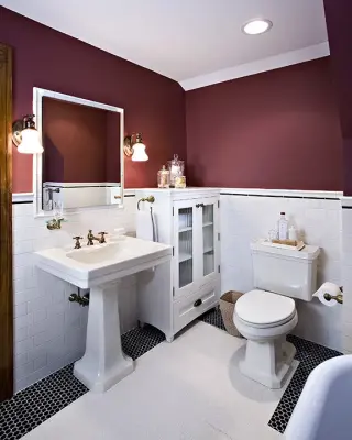 Classic Bathroom in Royal Oak, MI — Design-Build Services project by MainStreet Design Build
