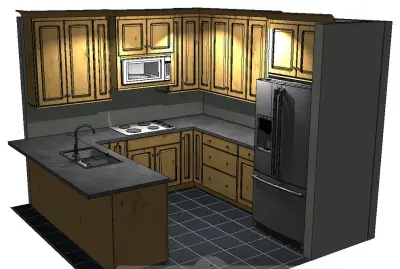 Countryside Kitchen — Design-Build Services project by Spenard Builders Supply - Eagle River