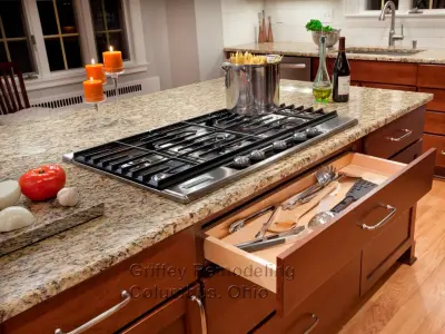 Kitchen Renovation in Upper Arlington, Ohio — Design-Build Services project by Griffey Remodeling