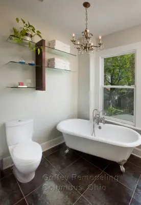 Ohio Bathroom Renovation in a Victorian Village — Design-Build Services project by Griffey Remodeling