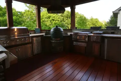 Equipped Outdoor Kitchen — Design-Build Services project by Maile, Tekulve & Gray