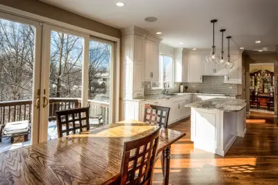 Renovated Master Bathroom and Kitchen — Design-Build Services project by Maile, Tekulve & Gray