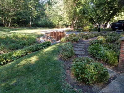 Fall clean-up 2019 / landscaping job done in, 2015 — Landscape Construction project by LovelyLawns & Landscaping in Indianapolis