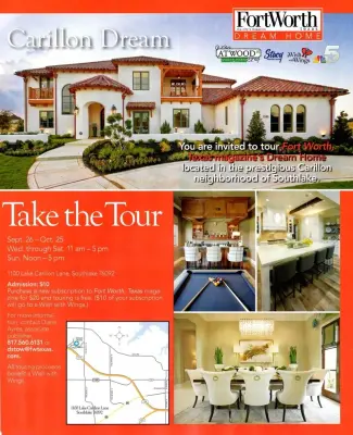 2015 Fort Worth Magazine Fantasy Residence — Design-Build Services project by Atwood Custom Homes