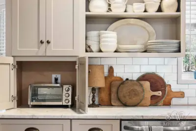 Modern American Colonial Kitchen — Design-Build Services project by Sarah Kraus Bartelson - S&W Kitchens
