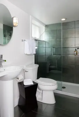 Guest Bathroom on 37th Street NW — Design-Build Services project by Jordan Design Build Group