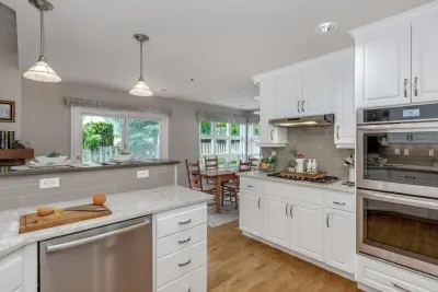 Complete White Kitchen — Design-Build Services project by THE Remodel Group