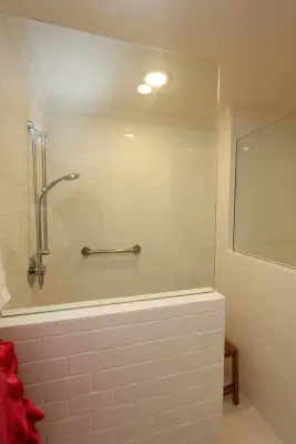 Amarillo Bathroom Renovation with Storage Solutions — Design-Build Services project by Bobby Sanders -- Sanders Design Build