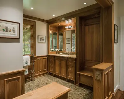 Incredible Restroom — Design-Build Services project by E. B. Mahoney Builders, Inc.