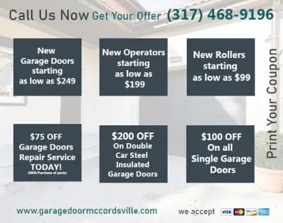 Garage Door McCordsville - Garage Door Installation & Repair in Mc Cordsville, IN