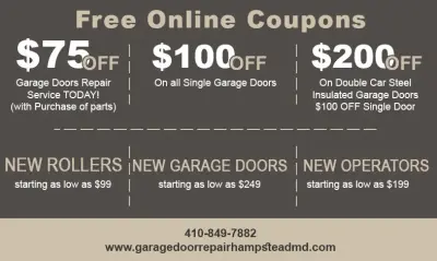 Garage Door Repair Hampstead MD - Garage Door Installation & Repair in Hampstead, MD