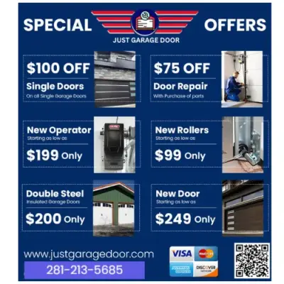 Just Garage Door Houston TX - Garage Door Installation & Repair in Houston, TX