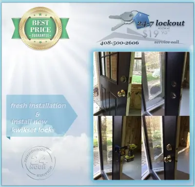 24-7 Lockout - Garage Door Installation & Repair in Sunnyvale, CA