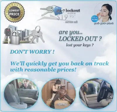 24-7 Lockout - Garage Door Installation & Repair in Sunnyvale, CA