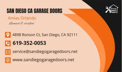 San Diego CA Garage Doors - Garage Door Installation & Repair in San Diego, CA