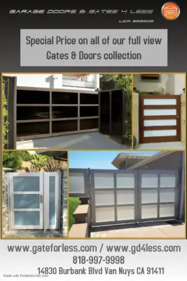 Garage Doors & Gates 4 Less - Garage Door Installation & Repair in Sherman Oaks, CA