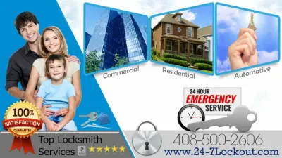 24-7 Lockout - Garage Door Installation & Repair in Sunnyvale, CA