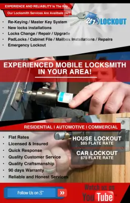 24-7 Lockout - Garage Door Installation & Repair in Sunnyvale, CA