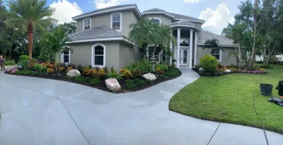 Foxfire Landscape — Landscape Construction project by Magnolia Landscape & Turf LLC