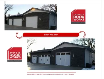 American Door Works - Garage Door Installation & Repair in Waite Park, MN
