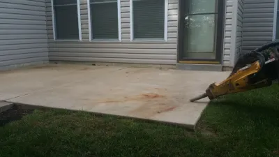 New Patio and Landscape Lighting — Landscape Construction project by McCabe's Lawn Care