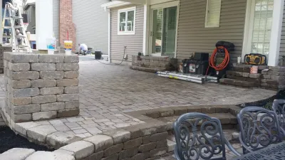 March 2016 — Landscape Construction project by McCabe's Lawn Care