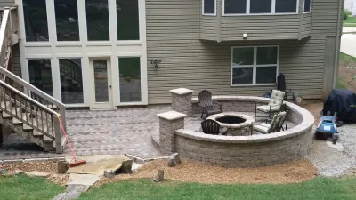 Sept 2014 — Landscape Construction project by McCabe's Lawn Care