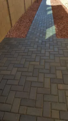 Concrete pavers — Landscape Construction project by JM Landscaping Pros in Chandler