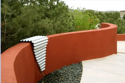 Contemporary Sculpture Garden — Landscape Design project by Clemens & Associates Inc. in Santa Fe