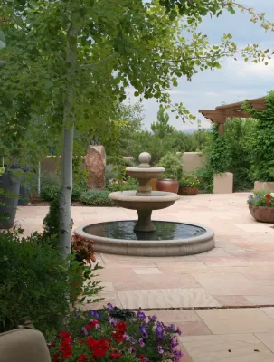 Traditional Southwest Garden — Landscape Design project by Clemens & Associates Inc. in Santa Fe