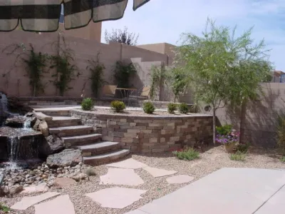 Retaining Walls — Landscape Construction project by Outdoor Creations Unlimited