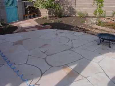 Flagstone Patios and Pathways — Landscape Construction project by Outdoor Creations Unlimited